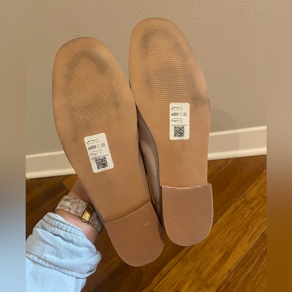 Light Pink Loafers - loafer flat shoes in blush - Picture 7 of 7